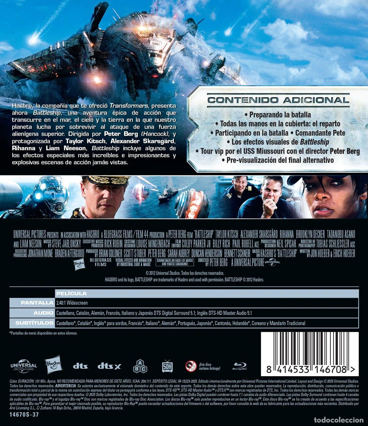 Cine: Battleship [Blu-ray] (2012) - Foto 2