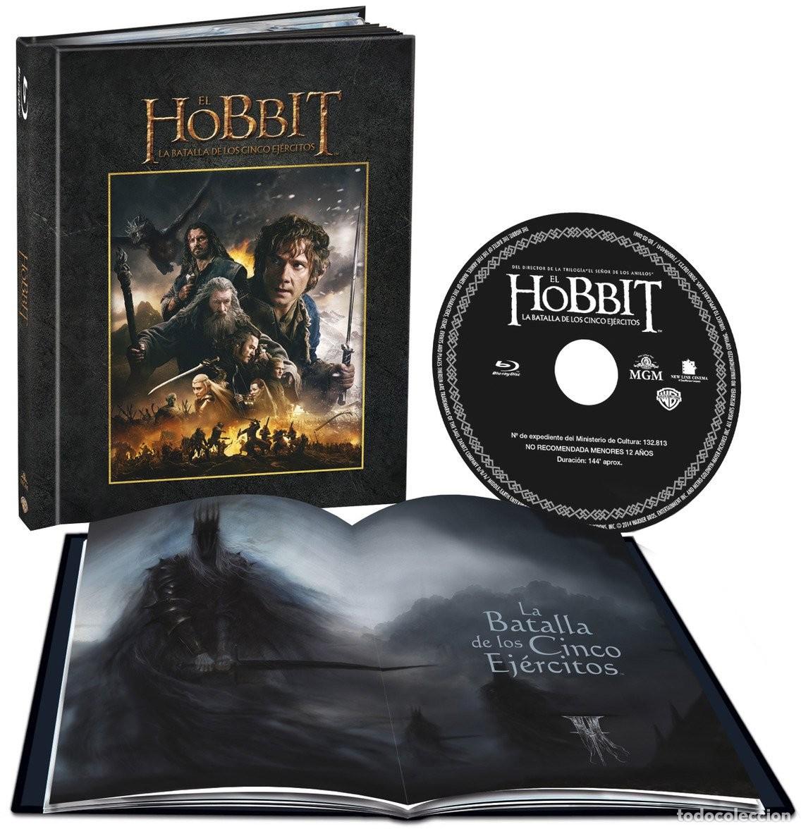 Cinema: El Hobbit: la Batalla de los Cinco Ej&eacute;rcitos (Digibook) [Blu-ray] (2014) The Hobbit: The Battle of t