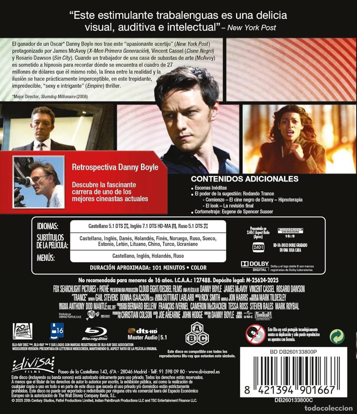 Cine: Trance [Blu-ray] (2013) - Foto 2