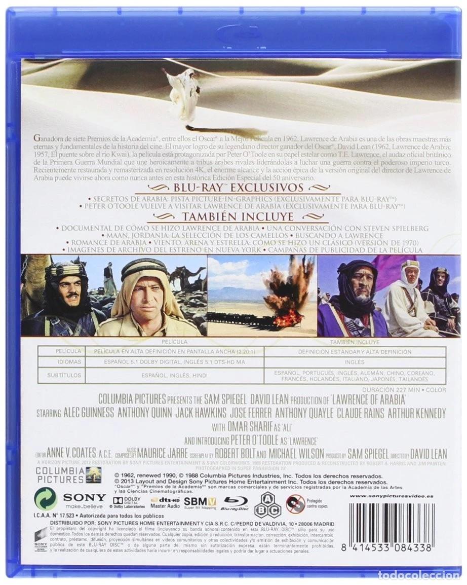 Cine: Lawrence De Arabia [Blu-ray] - Foto 2