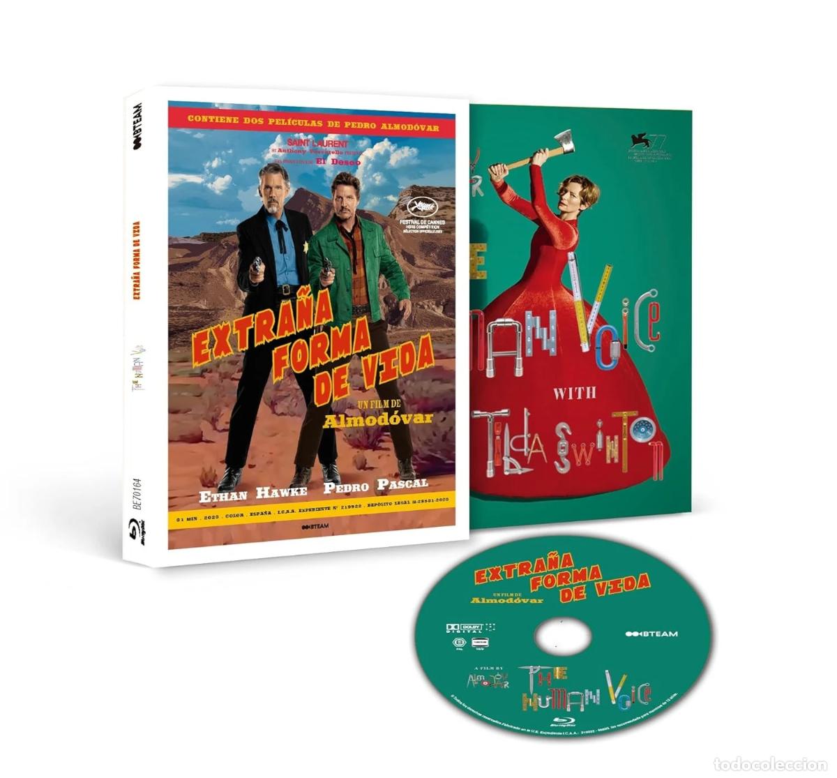 Cine: Almod&oacute;var: Extra&ntilde;a forma de vida + The human voice [Blu-ray]