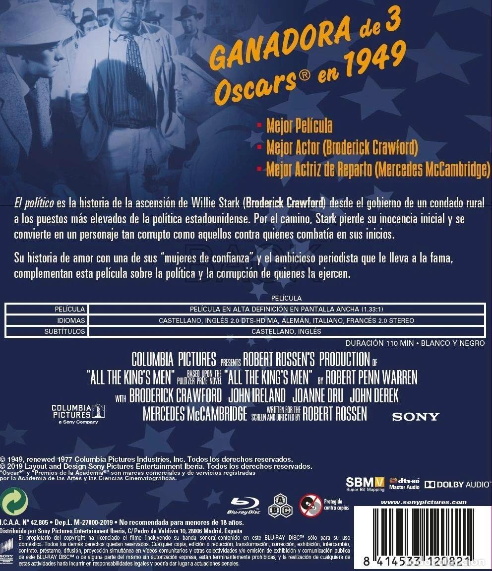 Cine: El pol&iacute;tico (BD) [Blu-ray] - Foto 2
