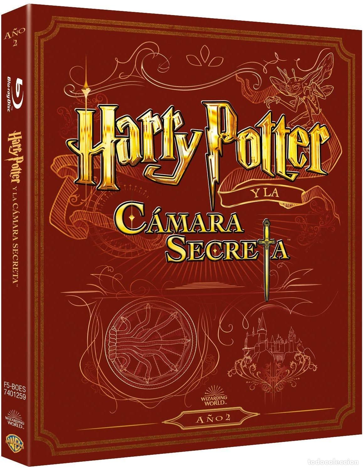 Cinema: Harry Potter y la C&aacute;mara Secreta [Blu-ray] (2002) Harry Potter And The Chamber Of Secrets