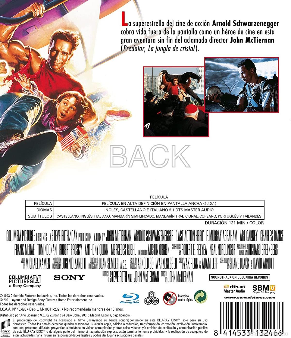 Cine: El &uacute;ltimo gran h&eacute;roe [Blu-ray] - Foto 2