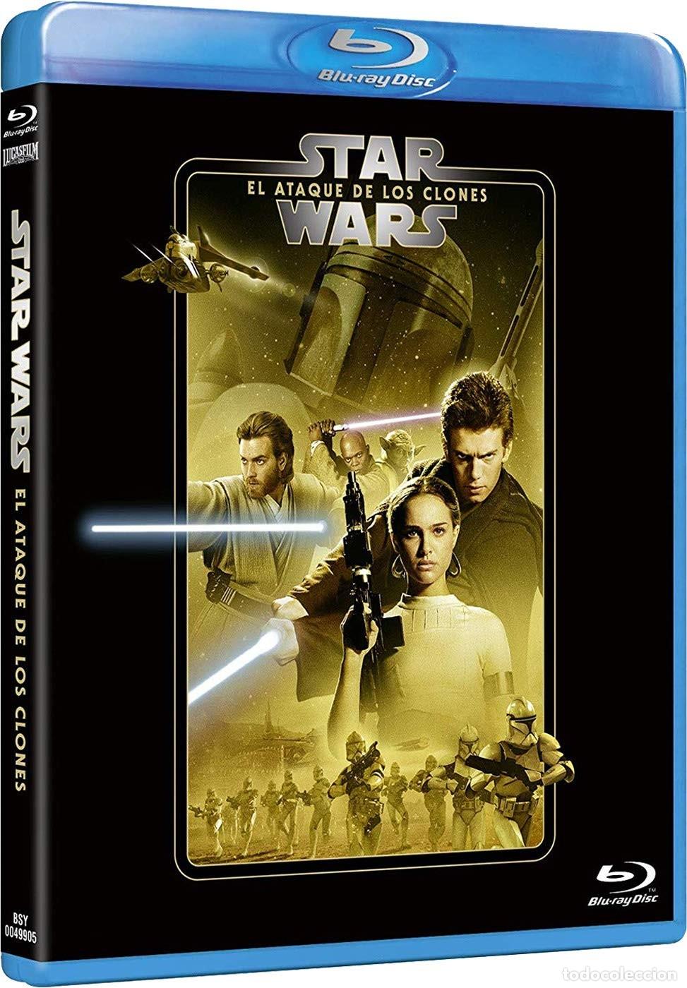 Cin&eacute;ma: Star Wars Ep II. El ataque de los clones (Edici&oacute;n remasterizada) 2 discos (pel&iacute;cula + extras) [Blu-r