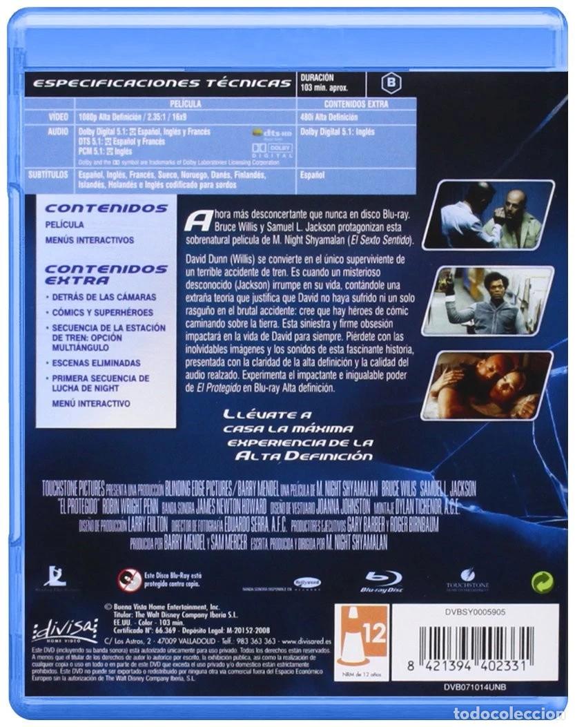 Cine: El protegido [Blu-ray] - Foto 2