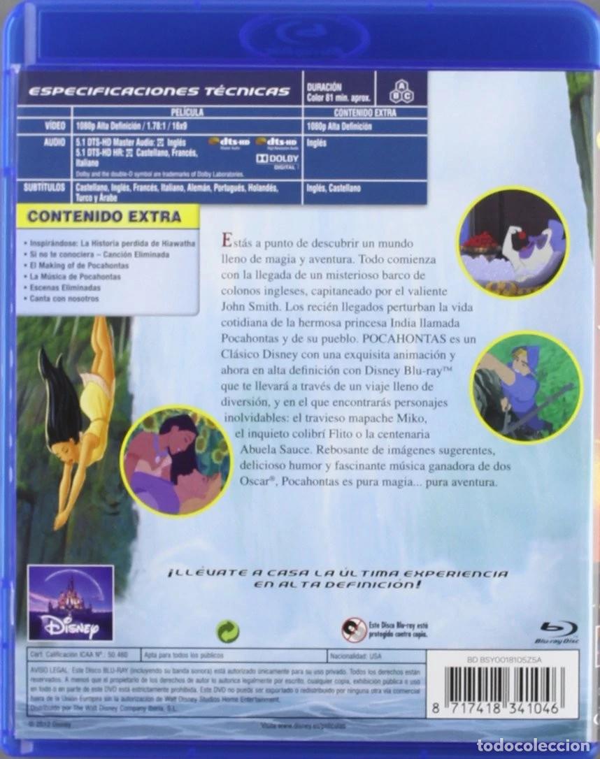 Cine: POCAHONTAS (BLU-RAY) - Foto 2
