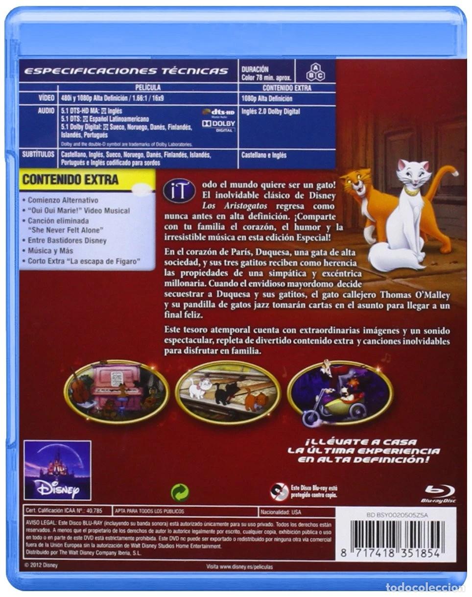 Cine: Los Aristogatos [Blu-ray] - Foto 2