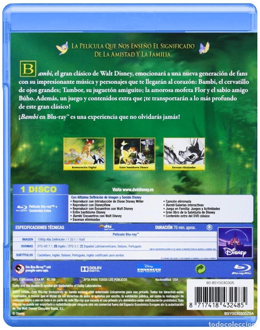 Cine: Bambi [Blu-ray] - Foto 2