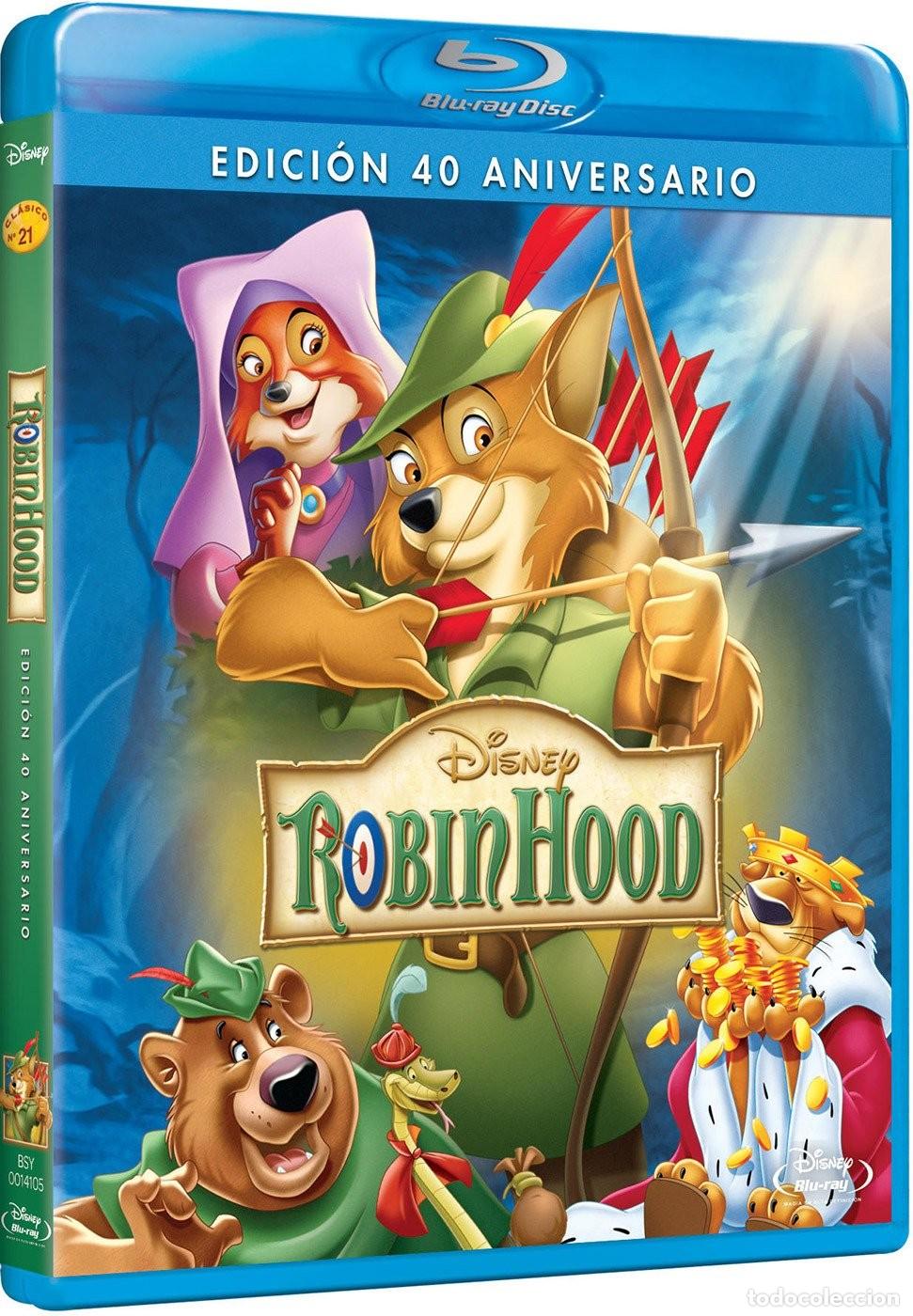 Cine: Robin Hood [Blu-ray] Disney