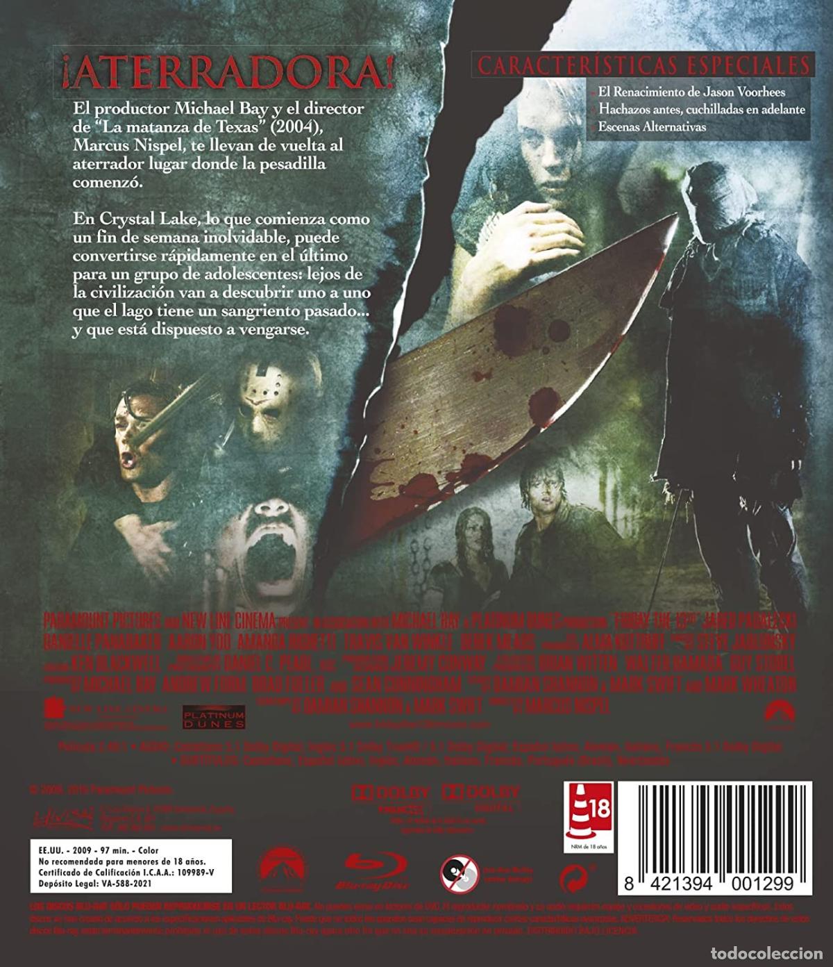Cine: Viernes 13 (2009) - BD [Blu-ray] - Foto 2