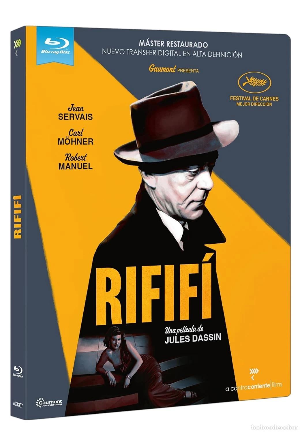 Kino: Rifif&iacute; [Blu-ray, Libreto] (1955) Du rififi chez les hommes