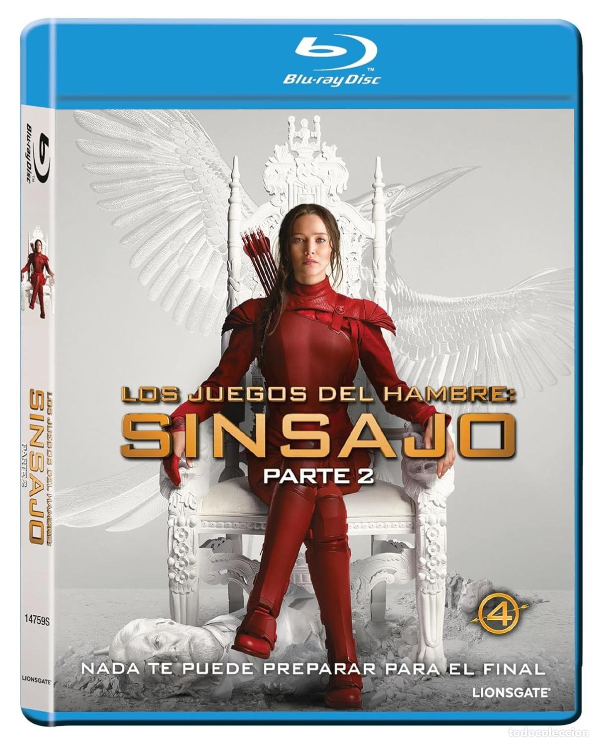 Cinema: Los Juegos Del Hambre 4: Sinsajo. Parte 2 [Blu-ray] (2015) The Hunger Games: Mockingjay. Part 2
