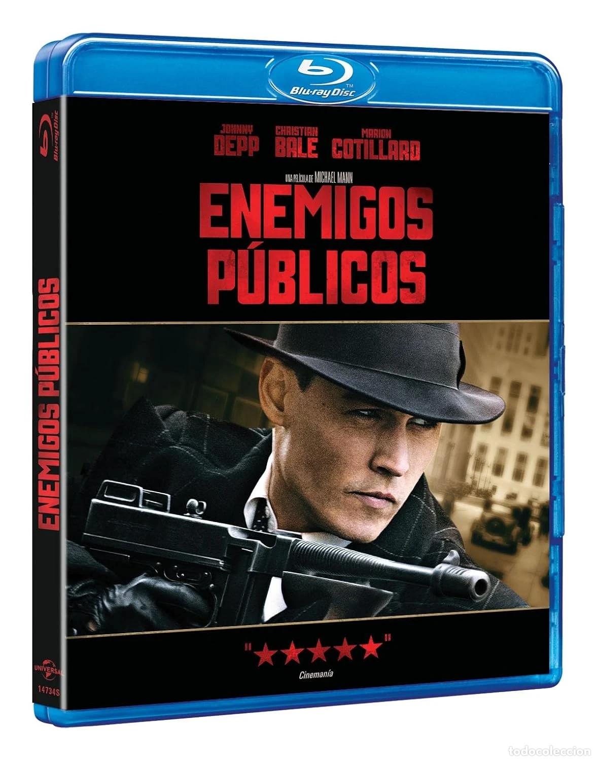 Cinema: Enemigos P&uacute;blicos [Blu-ray] (2009) Public Enemies