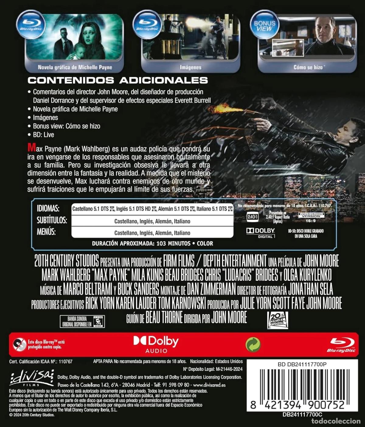 Cine: Max Payne [Blu-ray] (2008) - Foto 2