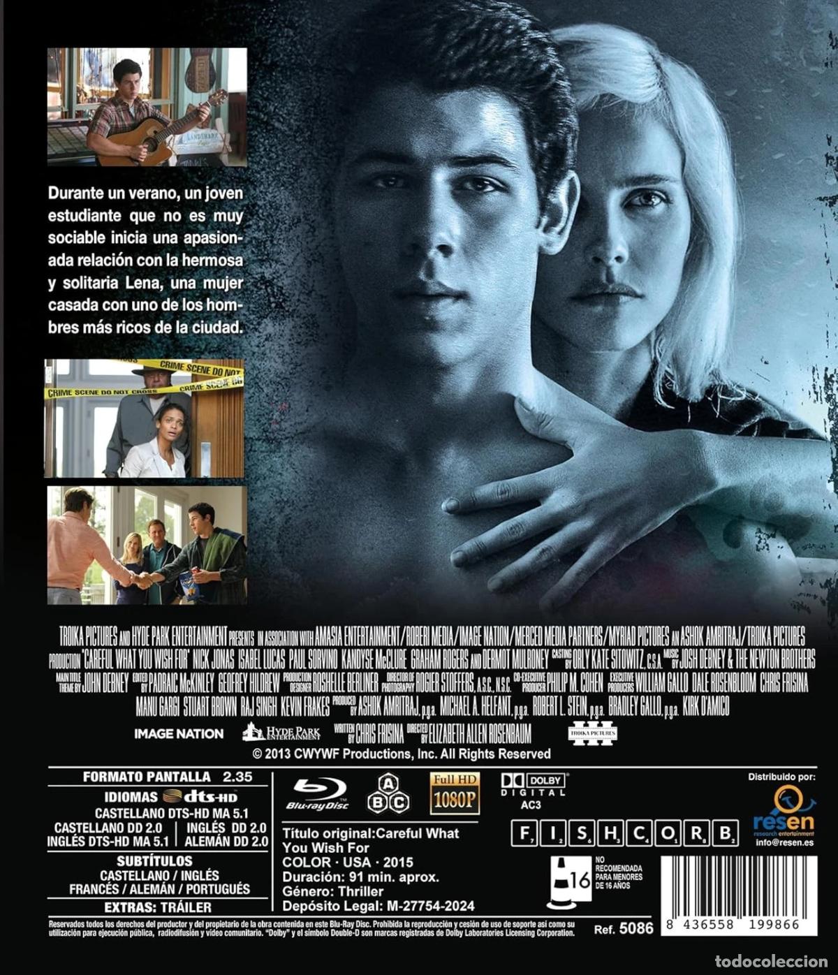 Cin&eacute;ma: Ten Cuidado con lo que Deseas [Blu-ray] (2015) Careful What You Wish For