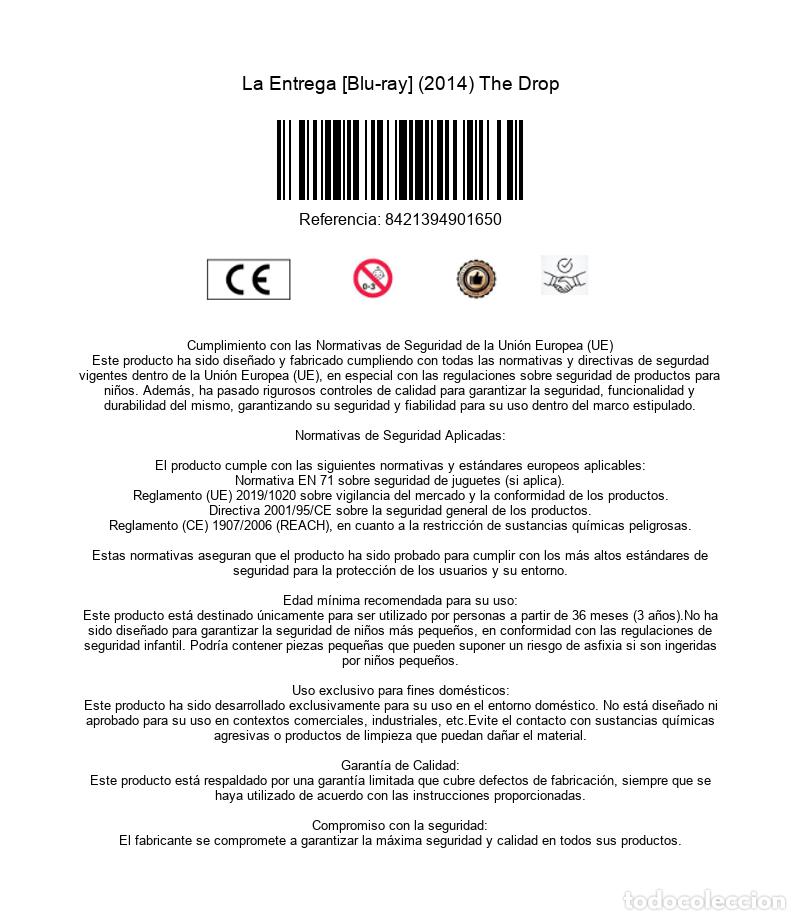 Cine: La Entrega [Blu-ray] (2014) The Drop - Foto 3