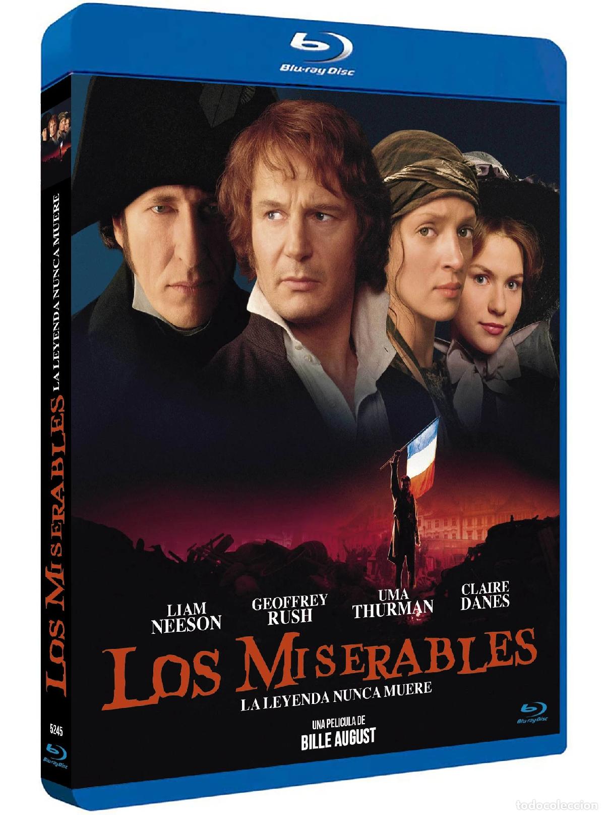 Cinema: Los Miserables: La Leyenda Nunca Muere [Blu-ray] (1998) Les Miserables
