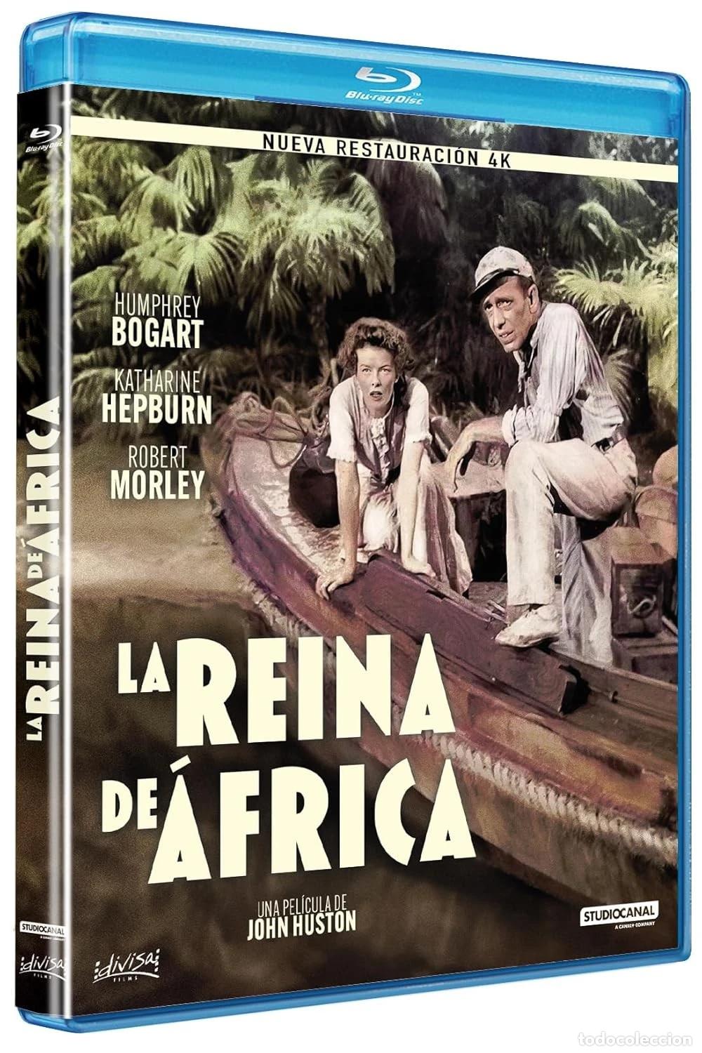 Cine: La Reina de &Aacute;frica [Blu-ray] (1951) The African Queen