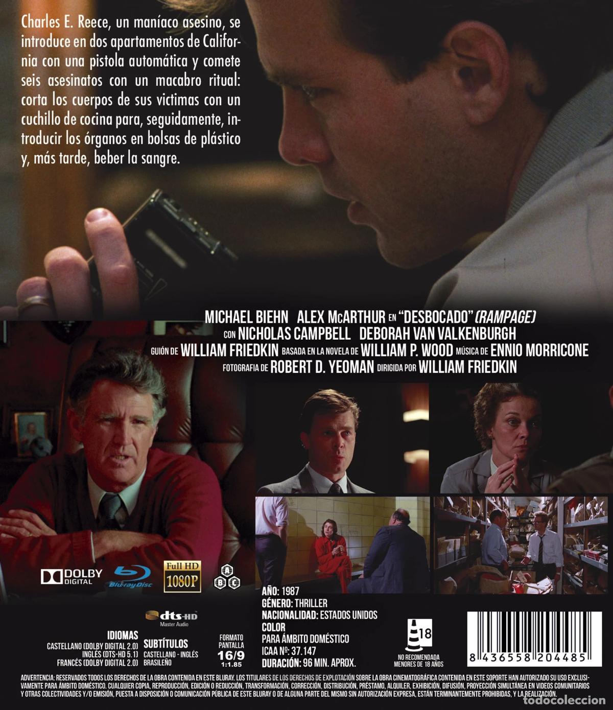 Cine: Desbocado [Blu-ray] (1987) Rampage - Foto 2