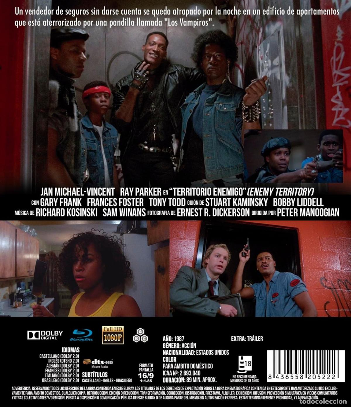 Cine: Enemy Territory [Blu-ray] (1987) - Foto 2