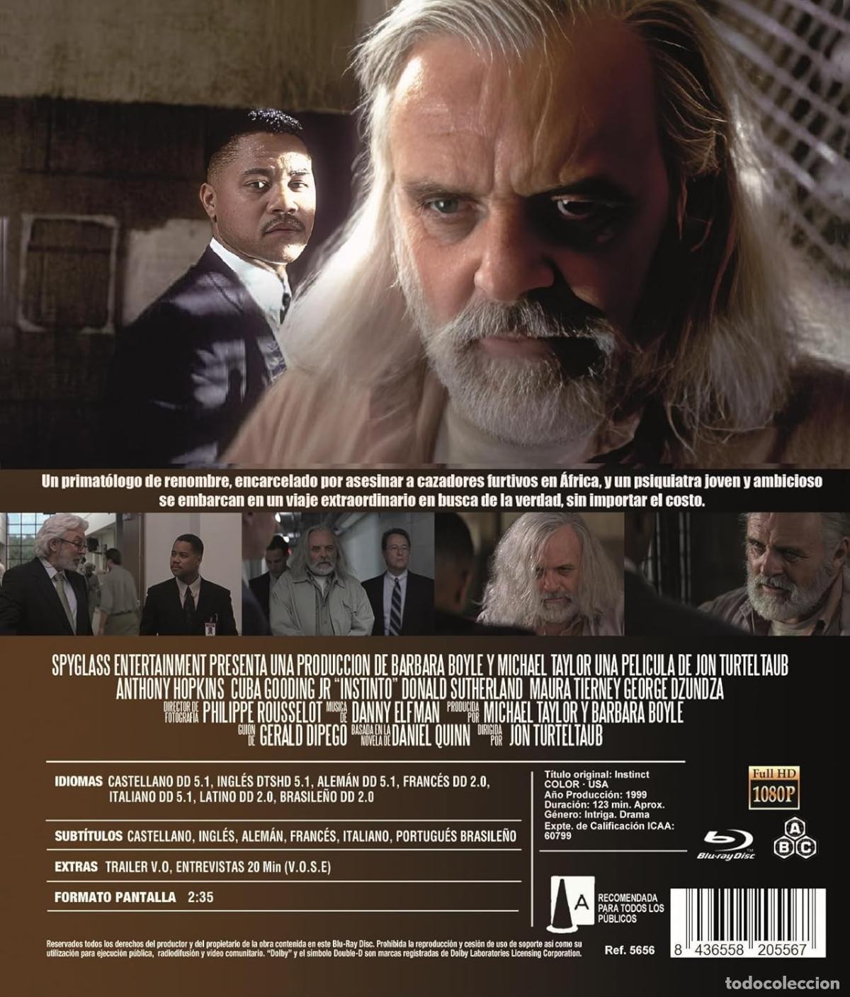 Cine: Instinto [Blu-ray] (1999) Instinct - Foto 2