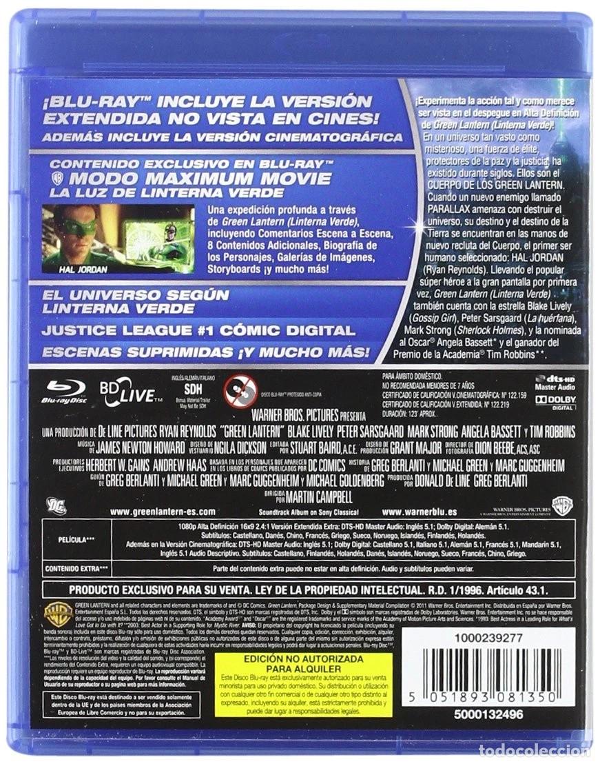Cine: LINTERNA VERDE (BLU-RAY) - Foto 2