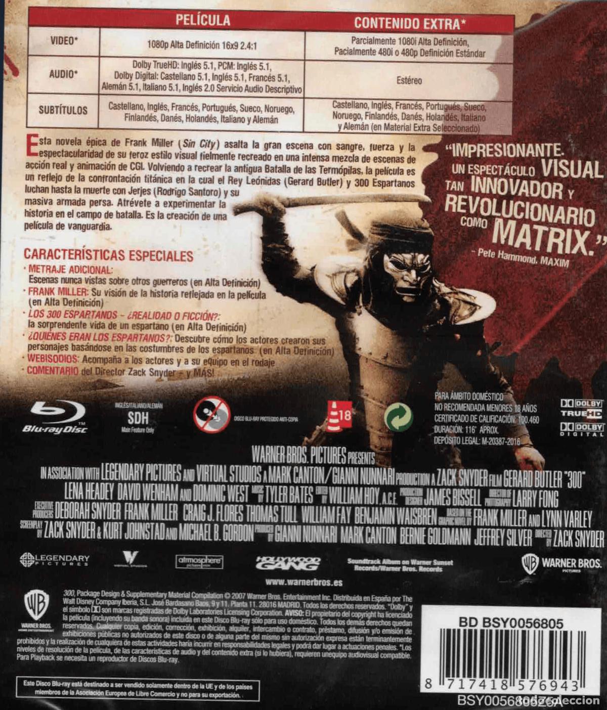 Cine: 300 [Blu-ray] - Foto 2