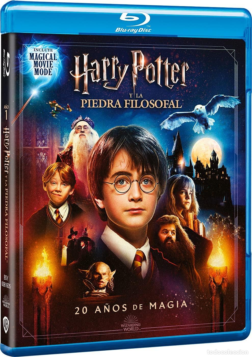 Kino: Harry Potter y la Piedra Filosofal + Magical Movie Mode [Blu-ray] (2001) Harry Potter And The Sorcer