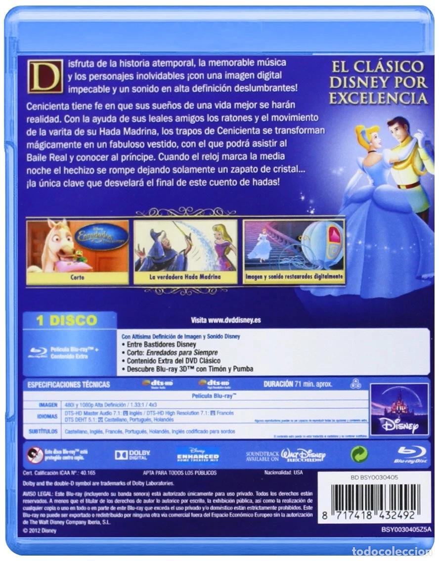 Cine: LA CENICIENTA (BLU-RAY) - Foto 2