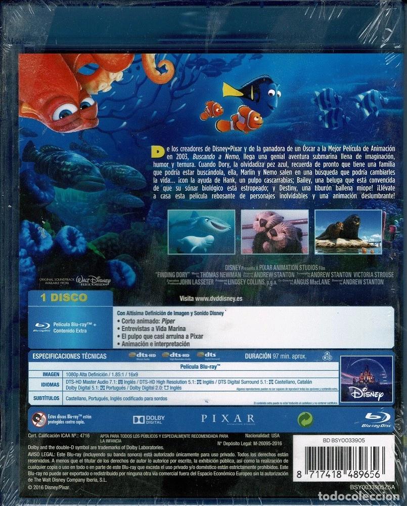 Cine: Buscando A Dory [Blu-ray] - Foto 2