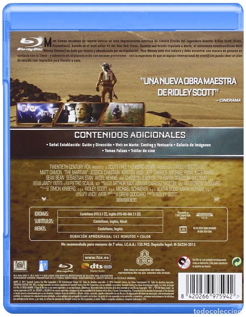 Cine: MARTE (BLU-RAY) - Foto 2