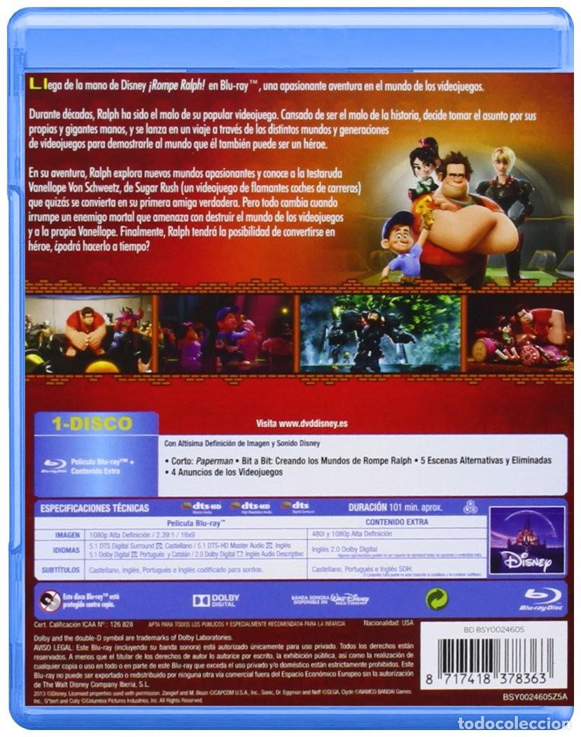 Cine: &iexcl;Rompe Ralph! [Blu-ray] - Foto 2