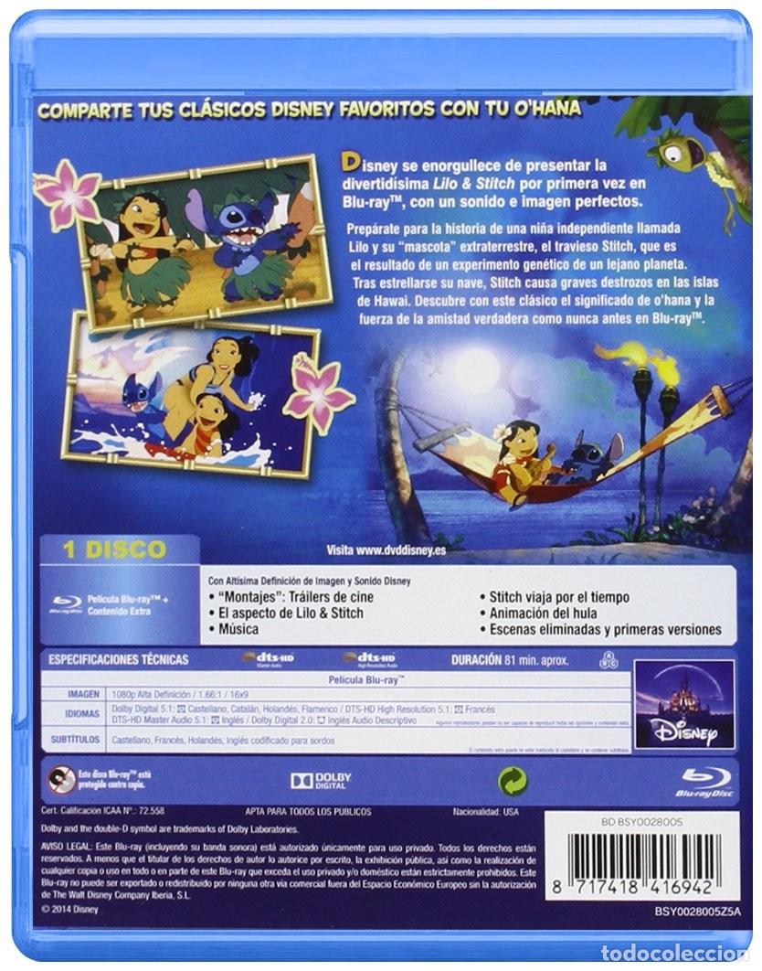Cine: Lilo y Stitch [Blu-ray] - Foto 2