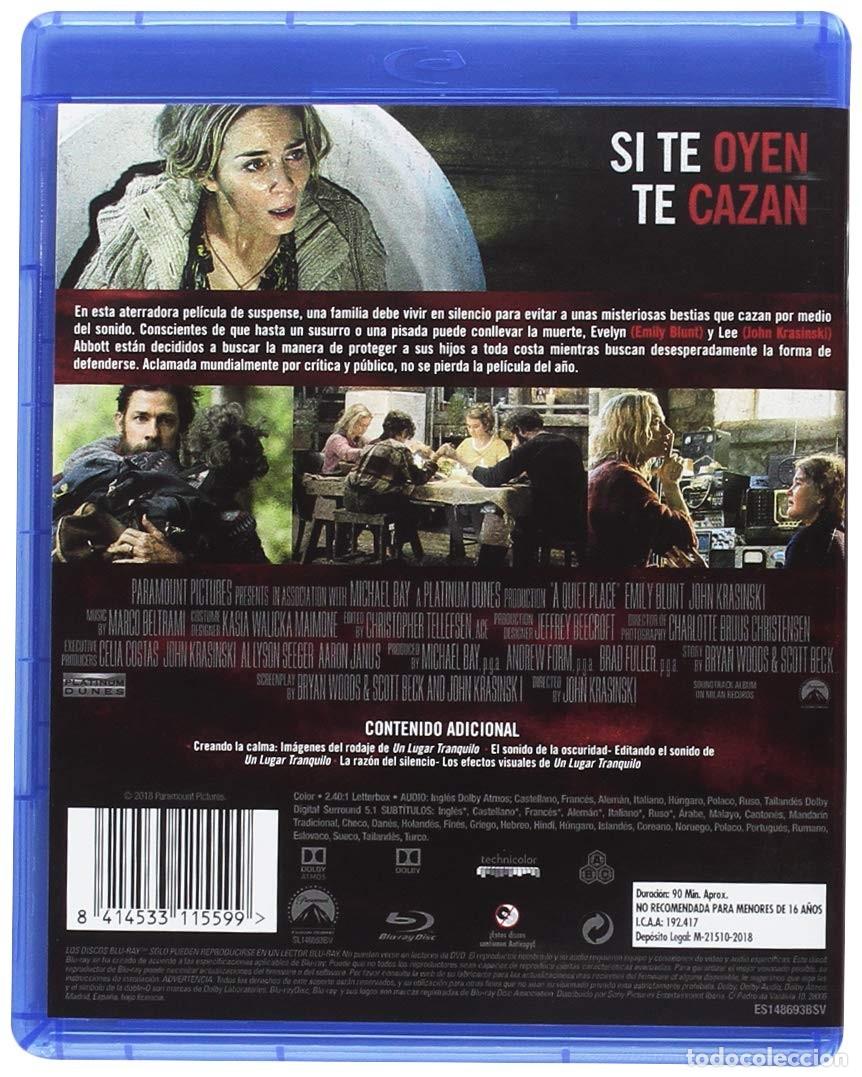 Cine: Un Lugar Tranquilo (BD) [Blu-ray] - Foto 2