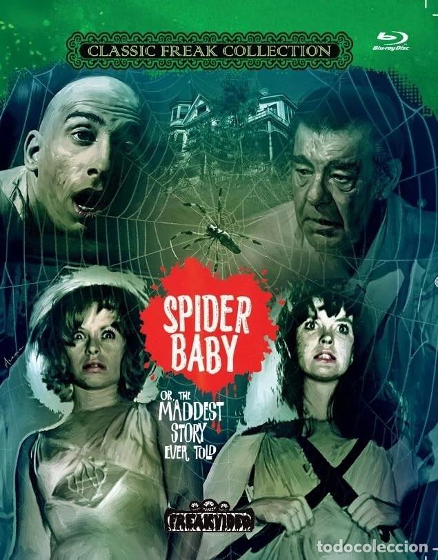 Cinema: Spider Baby [Italia] [Blu-ray] (1968) Spider Baby or, The Maddest Story Ever Told