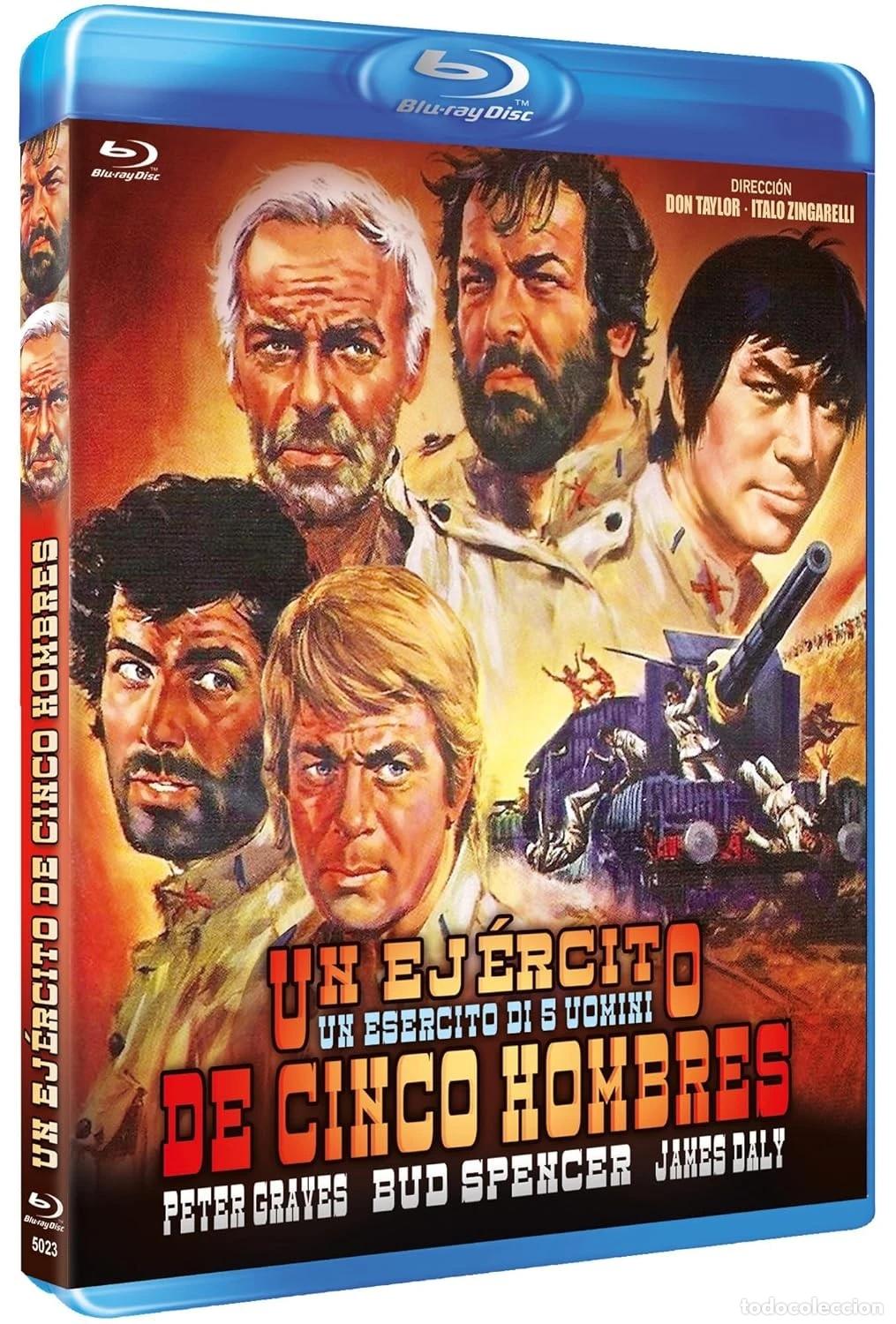 Cin&eacute;ma: Un Ej&eacute;rcito de Cinco Hombres [Blu-ray] (1969) Un esercito di 5 uomini