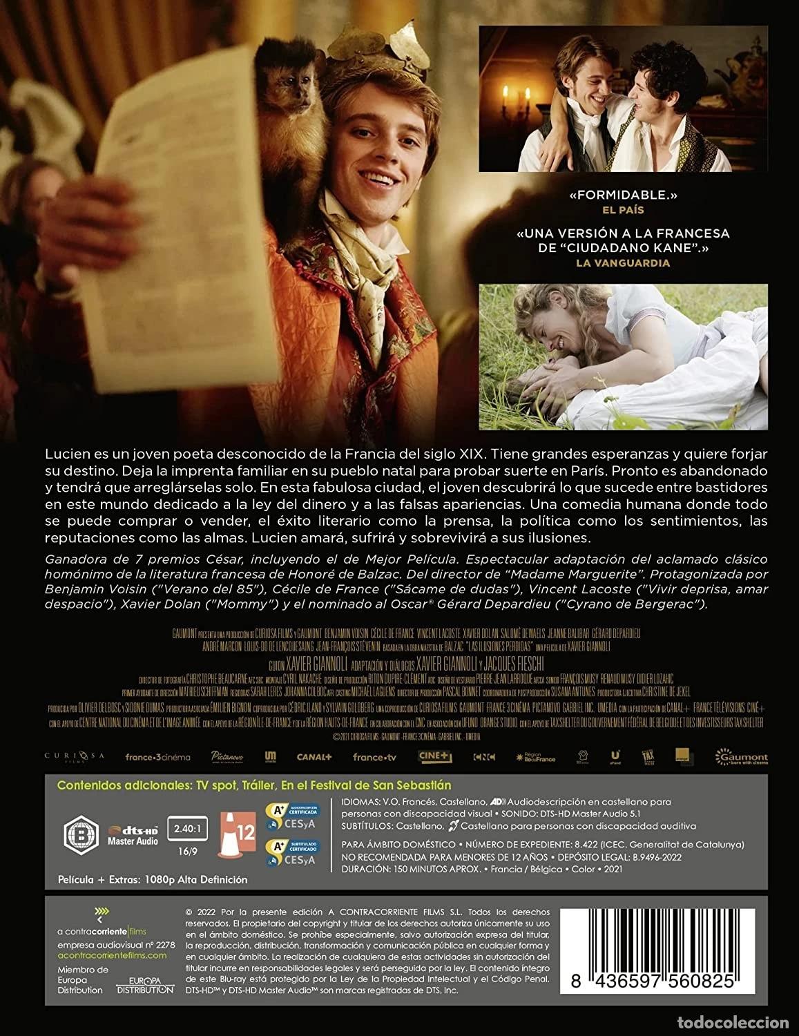 Cine: Las ilusiones perdidas [Blu-ray] - Foto 3