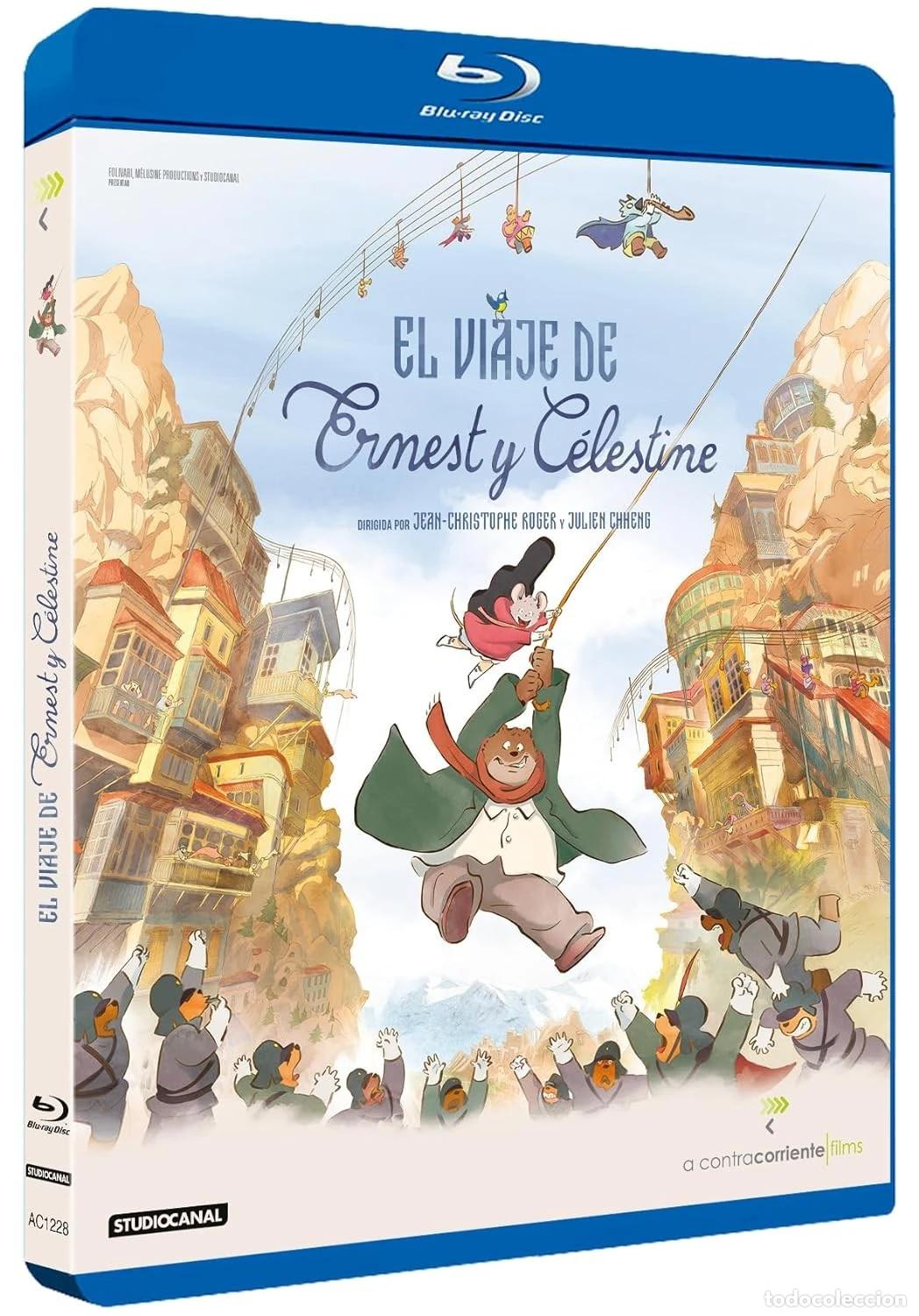 Cinema: El viaje de Ernest y C&eacute;lestine [Blu-ray]