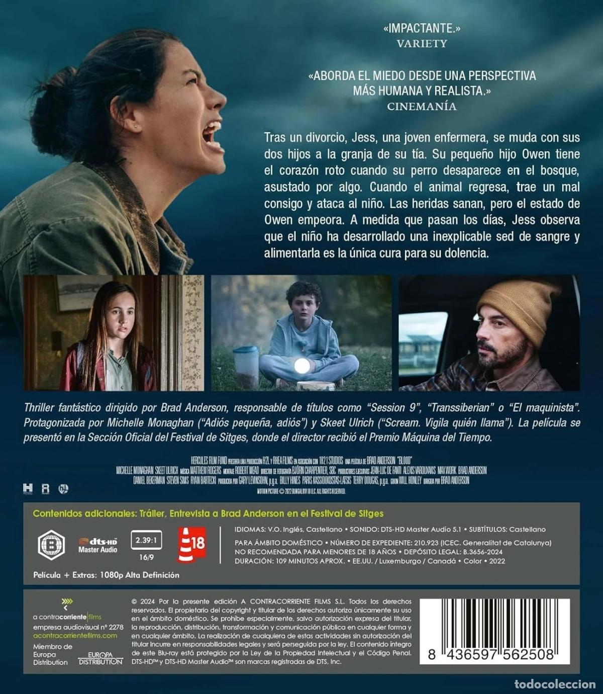 Cine: Blood de Brad Anderson [Blu-ray] - Foto 3