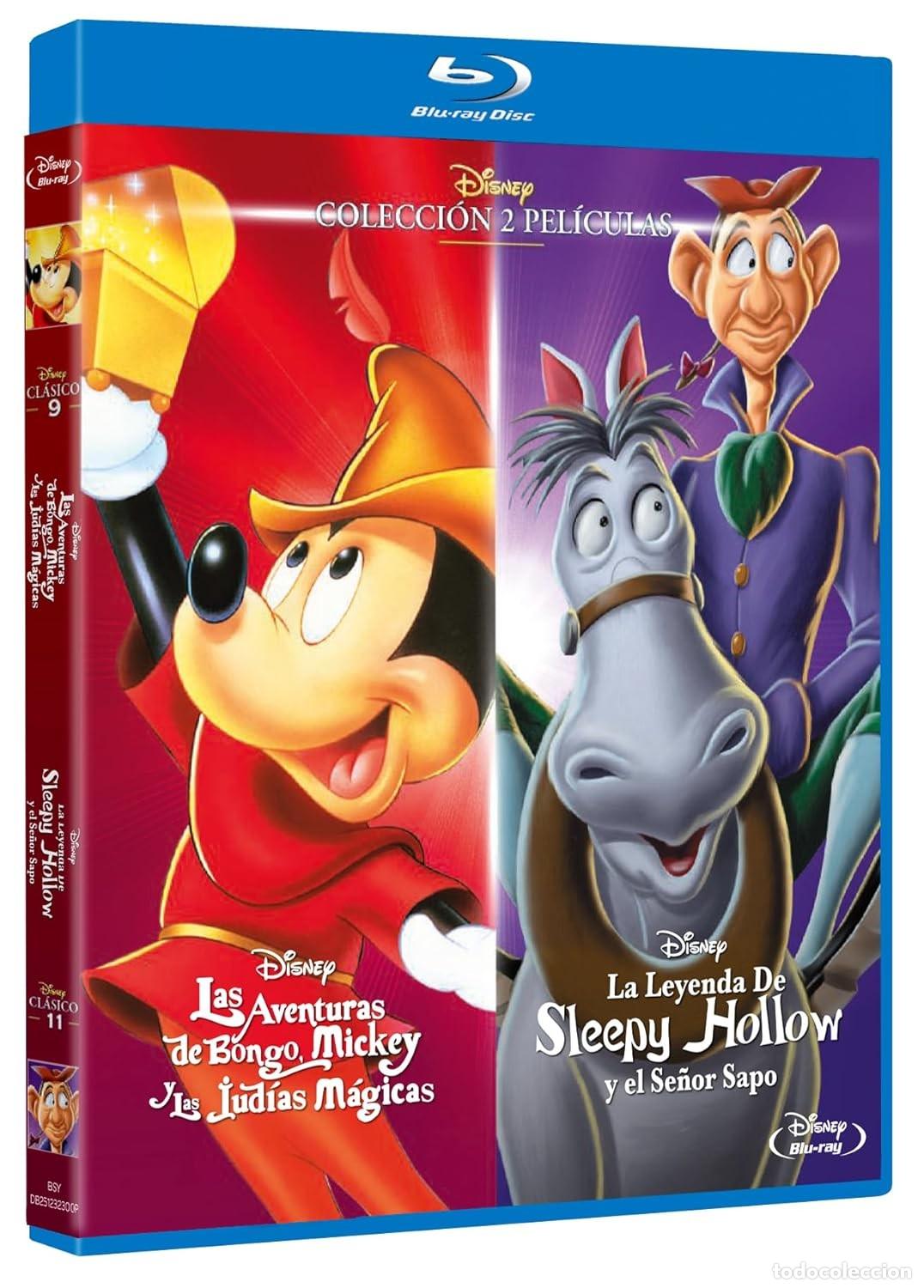 Cinema: Las Aventuras De Bongo, Mickey Y Las Jud&iacute;as M&aacute;gicas + La Leyenda De Sleepy Hollow Y El Se&ntilde;or Sapo [B