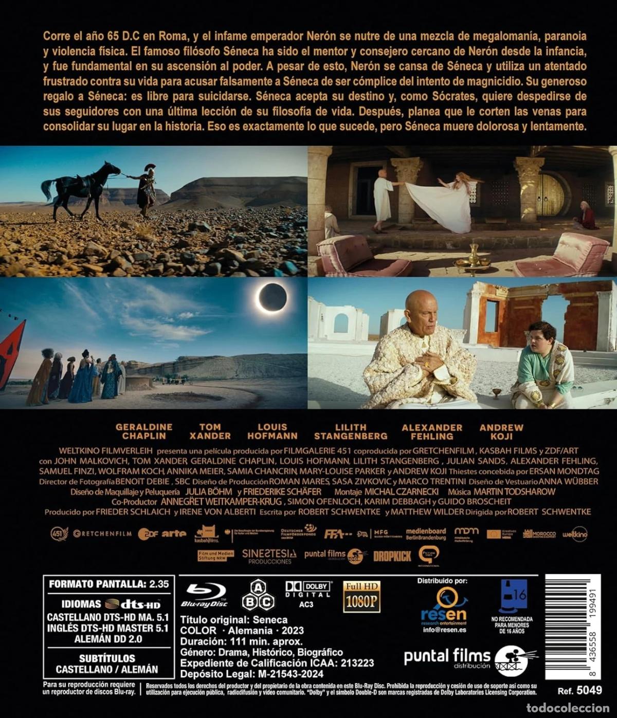 Cine: S&eacute;neca [Blu-ray] (2023) Seneca - Foto 2