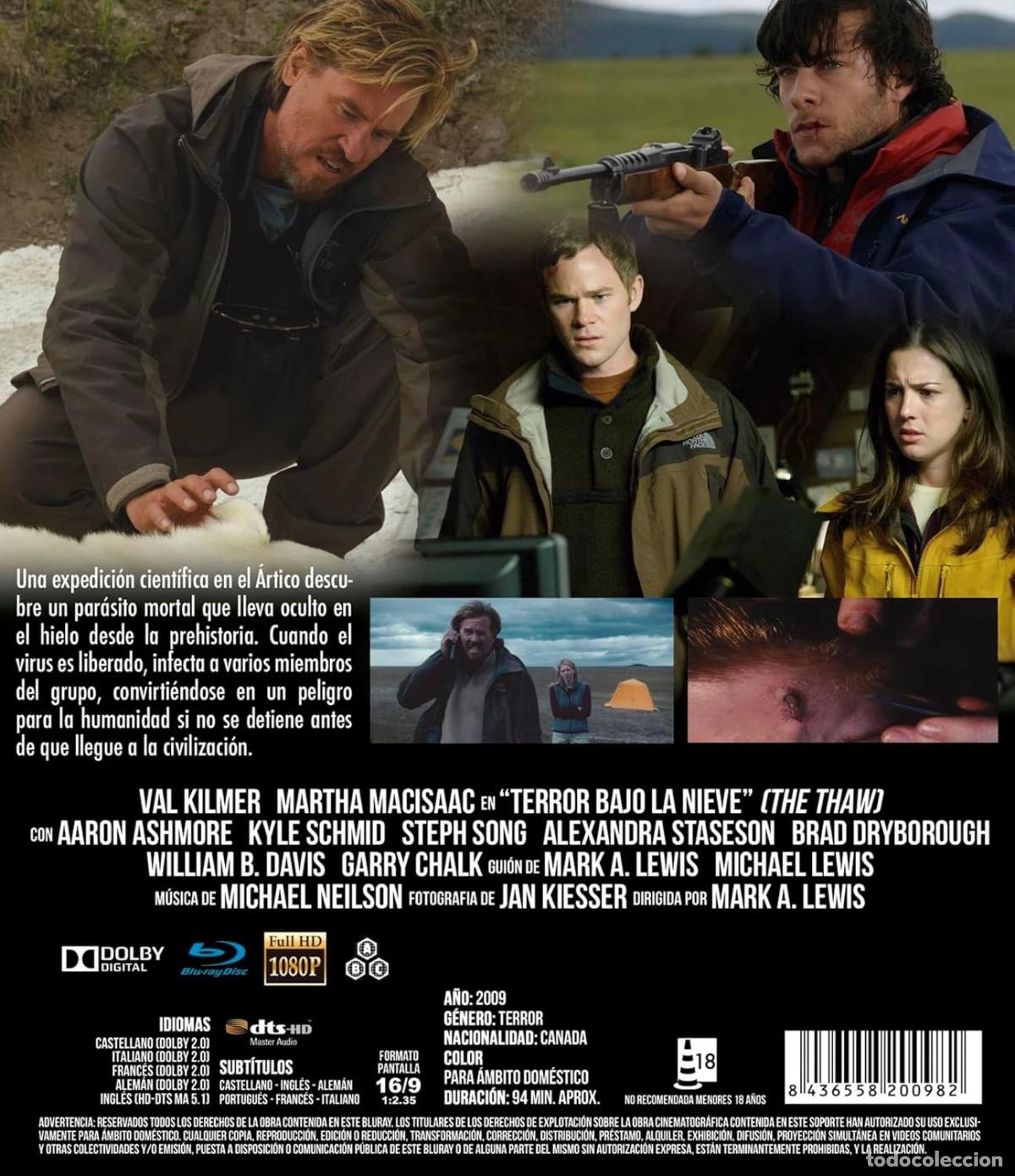Cinema: Terror Bajo La Nieve (Deshielo) [Blu-ray] (2009) The Thaw (Arctic Outbreak)