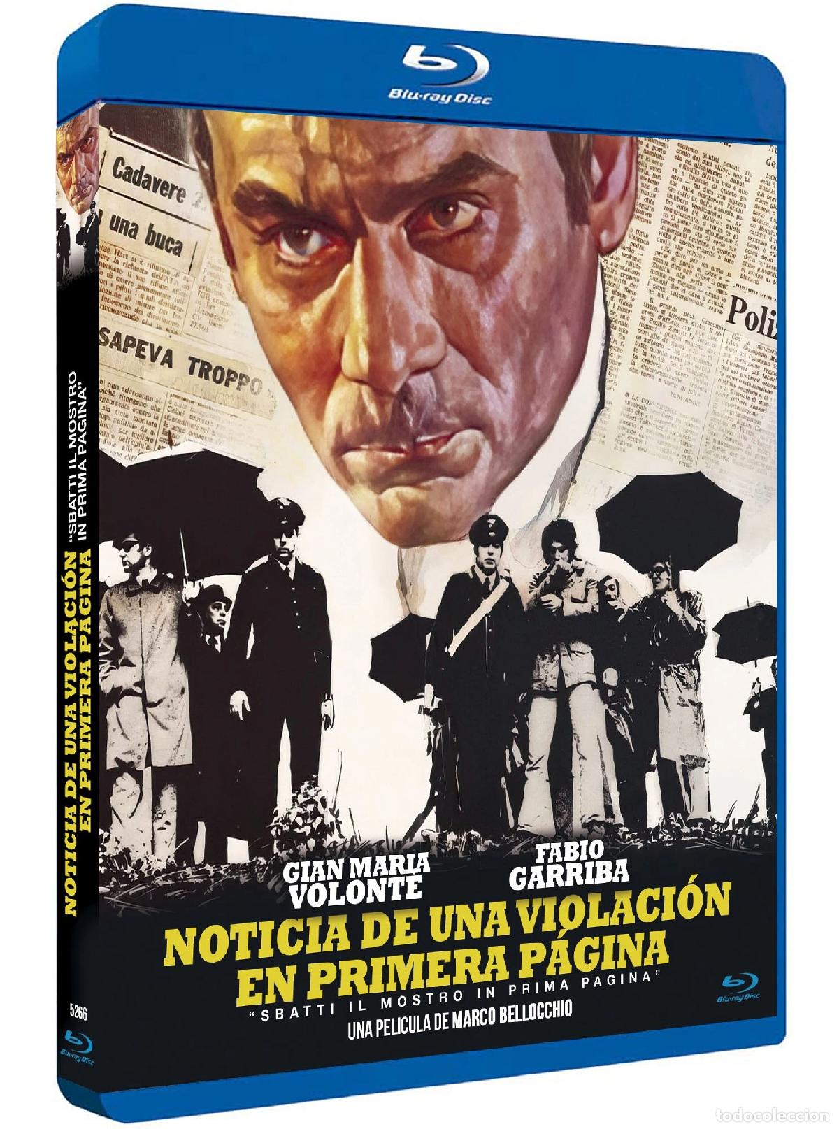Cinema: Noticia De Una Violaci&oacute;n En Primera P&aacute;gina [Blu-ray] (1972) Sbatti il mostro in prima pagina