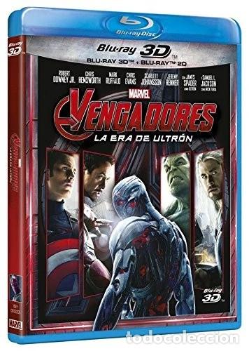 Cinema: Vengadores: La Era De Ultr&oacute;n (3D + 2D) [Blu-ray]