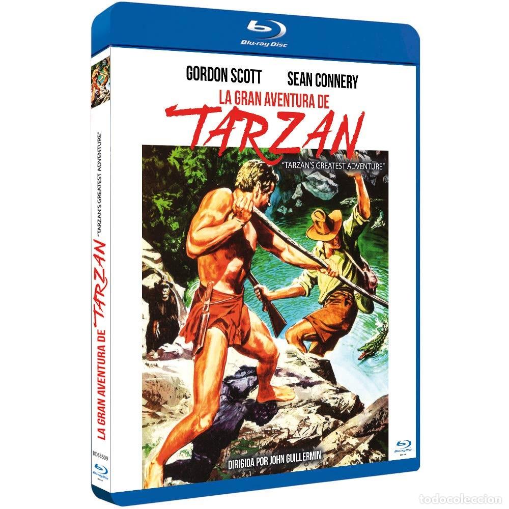 Cinema: La Gran Aventura de Tarz&aacute;n BDr 1959 Tarzan's Greatest Adventure [Blu-ray]