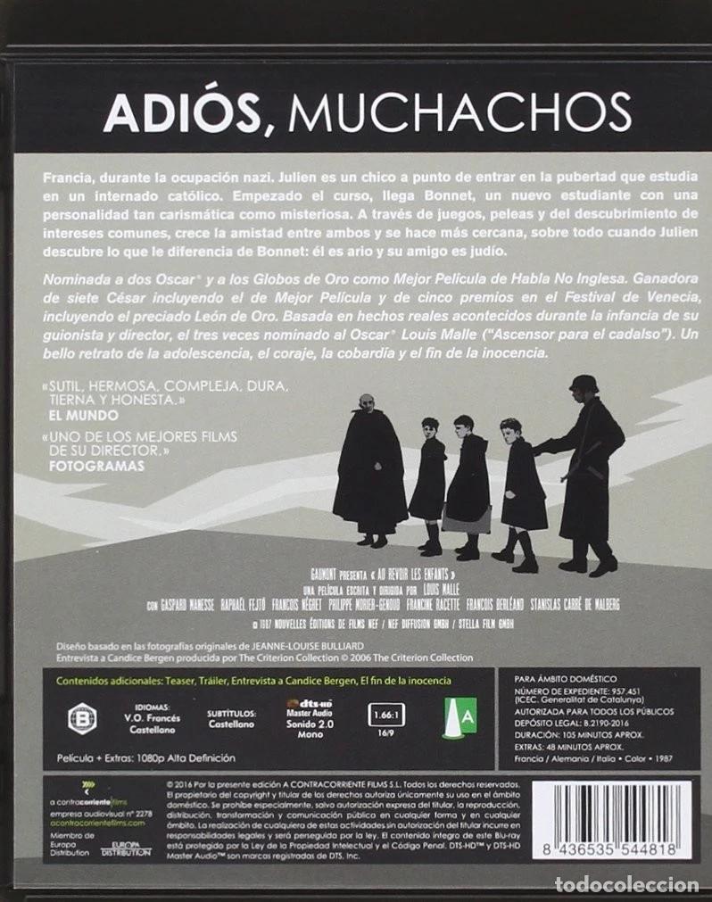 Cine: ADI&Oacute;S MUCHACHOS (BLU-RAY) - Foto 2