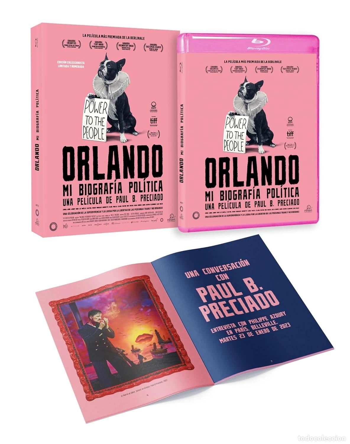Cine: Orlando, Mi Biograf&iacute;a Pol&iacute;tica (Con Funda y Libreto) [Blu-ray, Libreto] (2023) Orlando, ma biographi