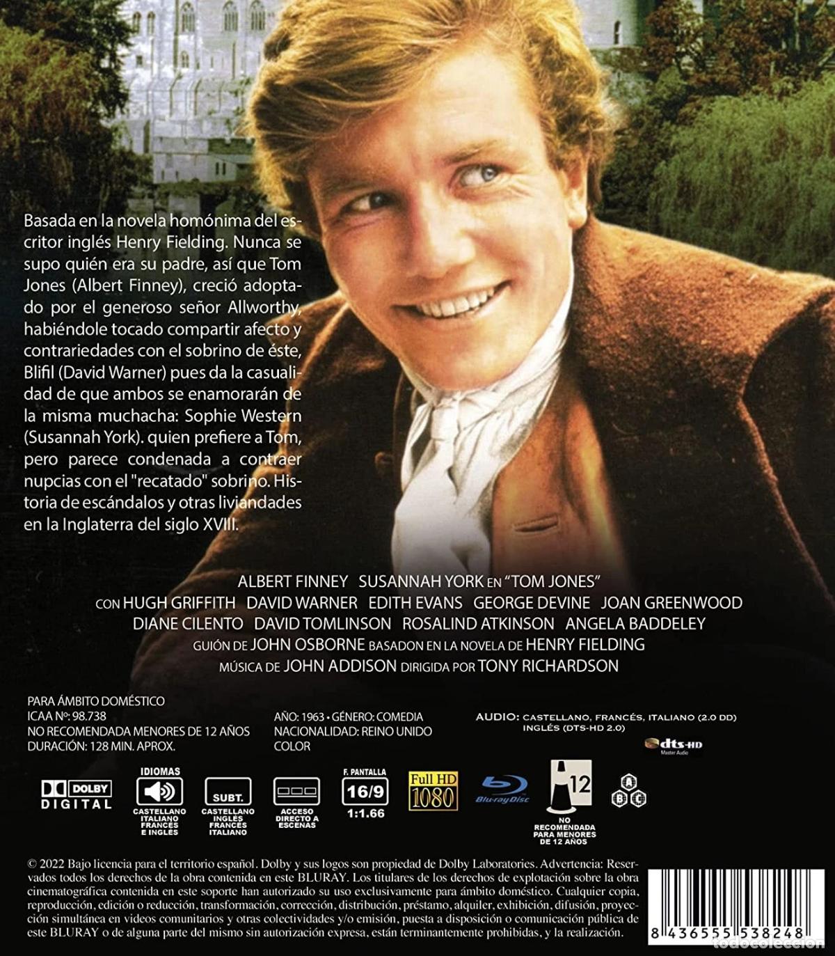 Cine: Tom Jones BD 1963 [Blu-ray] - Foto 2