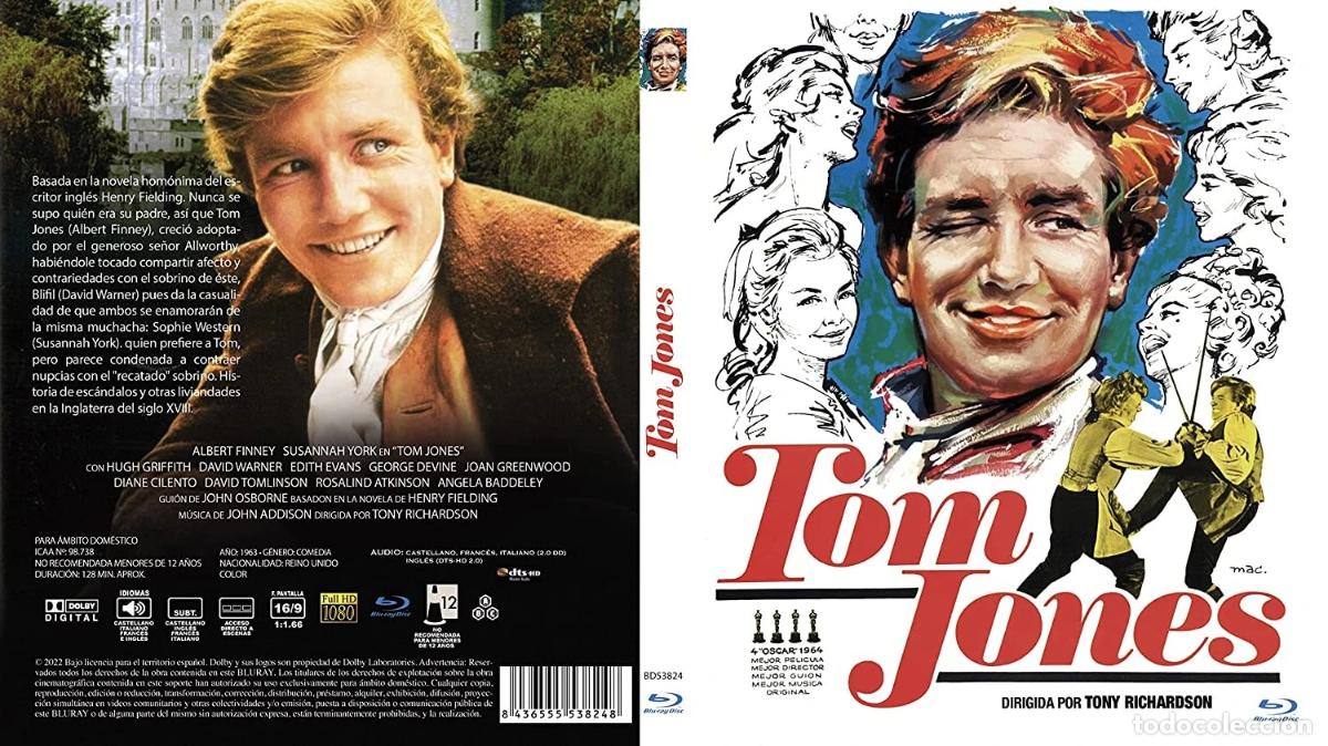 Cine: Tom Jones BD 1963 [Blu-ray] - Foto 3